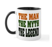 CafePress The Man, The Myth, The Legend Mug 11 oz (325 ml) Ceramic Coffee Mug
