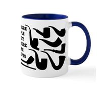 CafePress The More I Like My Pipes Mugs 11 oz (325 ml) Ceramic Coffee Mug