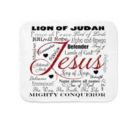 CafePress The Name Of Jesus Sherpa Fleece Throw Blanket, 60" L x 50" W