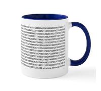 CafePress The Pi Mug 11 oz (325 ml) Ceramic Coffee Mug