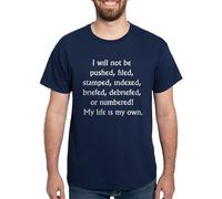 CafePress The Prisoner Dark T Shirt Men's 100% Cotton, Classic Graphic Dark T-Shirt