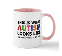 CafePress This is What Autism Looks Like Mug 11 oz Mug | 11 oz (325 ml) Ceramic Coffee Mug