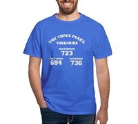 CafePress - Three Peaks Yorkshire Dark T-Shirt - 100% Cotton T-Shirt Royal