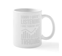 CafePress Trading Broker Trader Stock Exchange Mugs 11 oz (325 ml) Ceramic Coffee Mug