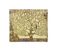 CafePress Tree Of Life By Gustav Klimt Throw Blanket Super Soft Fleece Plush Throw Blanket, 60"x50"