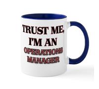 CafePress Trust Me, I'm an Operations Manager Mugs 11 oz (325 ml) Ceramic Coffee Mug