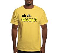 CafePress Uh Oh, Chongo! Light T Shirt Men's Traditional Fit Light Casual Tshirt Yellow
