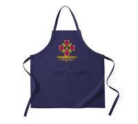 CafePress Ukrainian Ground Forces Apron (Dark) Kitchen Apron with Pockets
