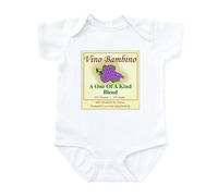 CafePress Vino Bambino Wine Label - Body Suit - Cute Infant Bodysuit Baby Romper