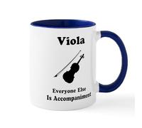 CafePress Viola Gift Mug 11 oz (325 ml) Ceramic Coffee Mug