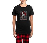 CafePress Vlad Dracula Gothic Women'S Dark Pajamas Womens Novelty Cotton Pyjama Set, Comfortable PJ Sleepwear