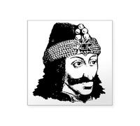 CafePress Vlad Tepes Prince Dracula Square Sticker Square Bumper Sticker Car Decal