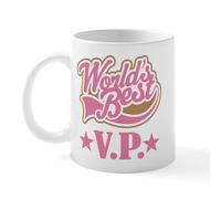 CafePress VP Vice President Gift Mug 11 oz (325 ml) Ceramic Coffee Mug