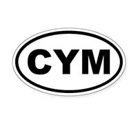 CafePress Wales CYM Sticker Oval Bumper Sticker, Euro Oval Car Decal