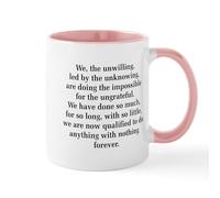 CafePress We The Unwilling Mug Mugs 11 oz (325 ml) Ceramic Coffee Mug