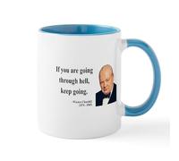 CafePress Winston Churchill 6 Mug 11 oz (325 ml) Ceramic Coffee Mug