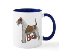 CafePress Wirehaired Fox Terrier Mug 11 oz (325 ml) Ceramic Coffee Mug