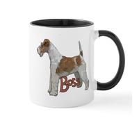 CafePress Wirehaired Fox Terrier Mug 11 oz (325 ml) Ceramic Coffee Mug