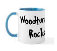 CafePress Woodturning Rocks Mug 11 oz (325 ml) Ceramic Coffee Mug