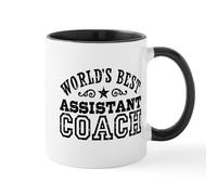 CafePress World's Best Assistant Coach Mug 11 oz (325 ml) Ceramic Coffee Mug