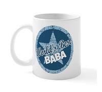 CafePress Worlds Best Baba Mug 11 oz (325 ml) Ceramic Coffee Mug