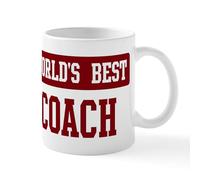 CafePress Worlds Best Coach Mug 11 oz (325 ml) Ceramic Coffee Mug