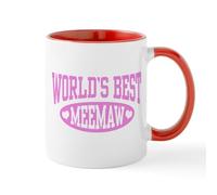 CafePress World's Best Meemaw Mug 11 oz (325 ml) Ceramic Coffee Mug