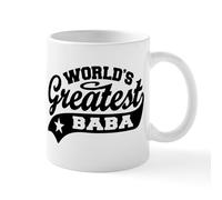 CafePress World's Greatest Baba Mug 11 oz (325 ml) Ceramic Coffee Mug