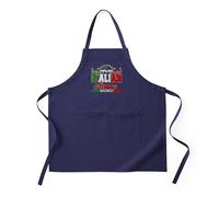 CafePress World's Greatest Italian Nonno Apron (Dark) Kitchen Apron with Pockets