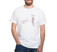 CafePress Wow Signal SETI Message T Shirt Men's Traditional Fit White Casual Tshirt