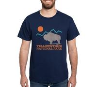 CafePress Yellowstone National Park - 100% Cotton T-Shirt