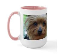 CafePress Yorkshire Terrier Large Mug 15 oz (444 ml) Ceramic Coffee Mug