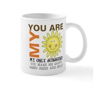 CafePress You are My Sunshine Mug 11 oz (325 ml) Ceramic Coffee Mug