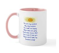 CafePress You are My Sunshine Mug 11 oz (325 ml) Ceramic Coffee Mug