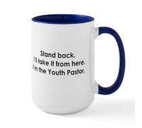 CafePress Youth Ministry Large Mug 15 oz (444 ml) Ceramic Coffee Mug