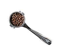 CafeSing COD 58mm Espresso Portafilter, All Stainless Steel, 180° Horizontally Lay Flat, Bottomless, 2 Ears