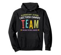 Cafeteria Champs Funny Lunch Lady Appreciation Gifts Pullover Hoodie