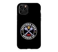 Cafeteria Crew Sporks Up Lunch Funny Lady School Staff Team Case for iPhone 11 Pro