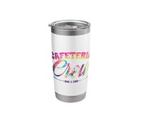 Cafeteria Crew Tie Dye Food Service Cafeteria Worker Stainless Steel Insulated Tumbler