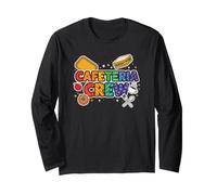 Cafeteria Manager School Lunch Hero Food Service Workers Long Sleeve T-Shirt