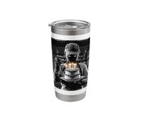 Cafeteria Worker Lunch Lady Birthday Cake Bday Funny Party Stainless Steel Insulated Tumbler