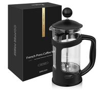 Cafetiere 2 Cups French Press, Small Coffee Press for Ground Coffee, Maximum Flavor Coffee Brewer with Stainless Steel Filter, Perfect for Coffee