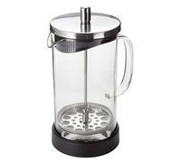 Cafetiere by Judge - 8 Cup, 925ml, Glass Body, Chrome Finish, French Press Style