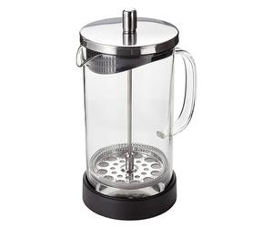 Cafetiere by Judge - 8 Cup, 925ml, Glass Body, Chrome Finish, French Press Style