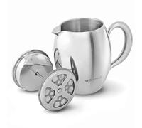 Cafetiere French Press Coffee Maker by VeoHome - Unbreakable and Keeps Coffee hot for a Long time Thanks to its Double Wall (0.75 Liter)