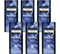 Caff? Nero - Classico Whole Roasted Coffee Beans - Medium Roast - 1.2KG (6 x 200g Bulk Pack)