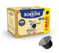Caffè Borbone Black Coffee Blend - 90 Capsules (6 packs of 15) - Compatible with Nescafè®* Dolce Gusto®* Coffee Machines