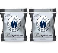 Caffè Borbone Black Respresso Capsules - 50 Nespresso* Compatible Borbone Coffee Pods - Intensity 10 Espresso Pods for Coffee Machines - Compatible With Nespresso* Machines for Domestic Use