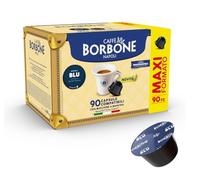 Caffè Borbone Blue Coffee Blend Capsules - 90 Capsules of Robust and Full-Bodied Instant Espresso - Coffee Pods Compatible with Nescafè* Dolce Gusto*