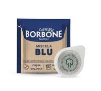 Caffè Borbone Blue Coffee Blend Compostable Pod - 50 x 44mm Paper Pods of Rich, Full-Bodied ESE Coffee Pods - Compostable Capsules Compatible with ESE and Pump Espresso Systems